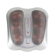new kneading infrared heating roller foot massager